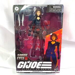 G.I. Joe Classified Snake Eyes: GI Joe origins Baroness 6" Collectible Figure